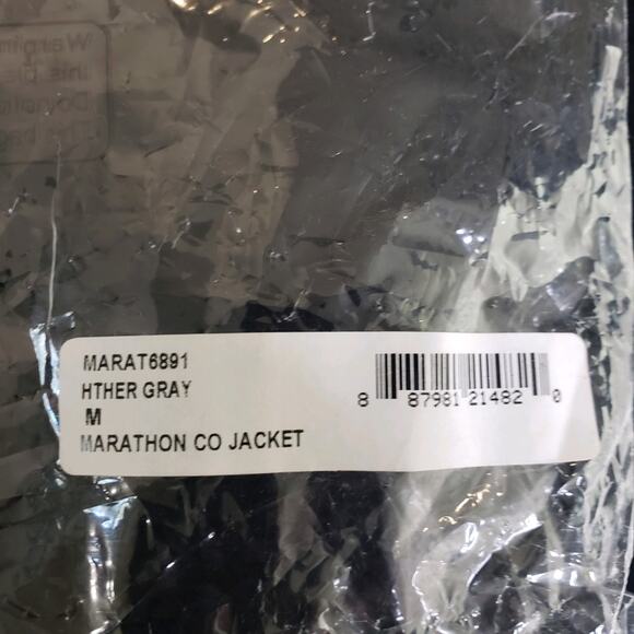 Cosabella Women's Marathon Co Pima Cotton Jacket Heather Gray Size Medium NEW - Picture 12 of 12